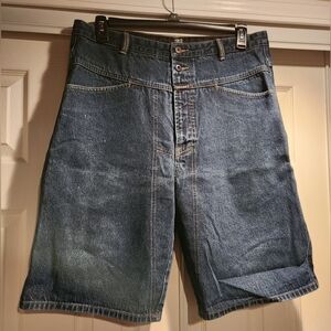 Casual Blue Denim Shorts